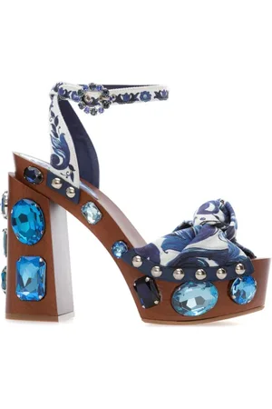 Dolce & Gabbana Dames, Schoenen, Veelkleurig, Maat: 36 EU