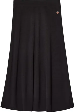 BUSNEL Dames, Rokken, Zwart, Maat: XS Wol