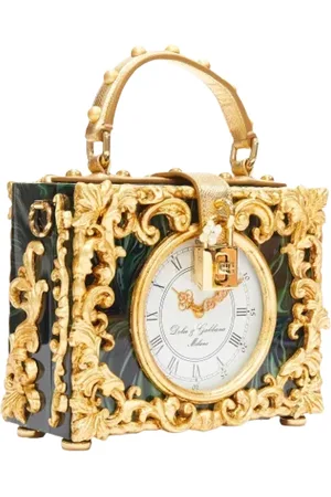 Dolce & Gabbana Dames, Pre-owned, Veelkleurig, Maat: ONE Size Leer