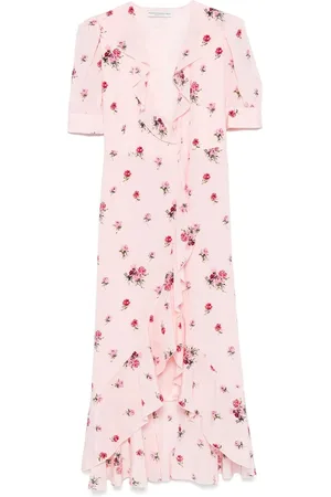 Alessandra Rich Dames, Jurken, Roze, Maat: M