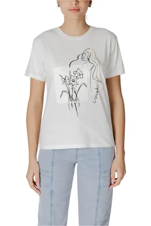 Desigual Dames, Tops, Wit, Maat: S Katoen