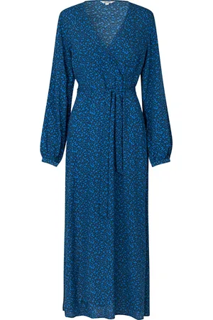 mbyM Dames, Jurken, Blauw, Maat: XL