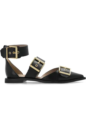 AllSaints Dames, Schoenen, Zwart, Maat: 36 EU Leer