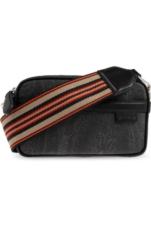 Etro Heren, Tassen, Zwart, Maat: ONE Size Leer
