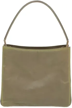 Prada Dames, Pre-owned, Groen, Maat: ONE Size Nylon