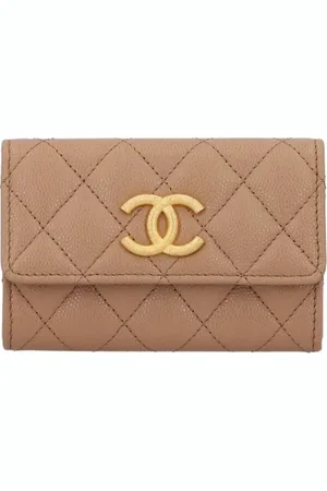 CHANEL Dames, Pre-owned, , Maat: ONE Size Leer