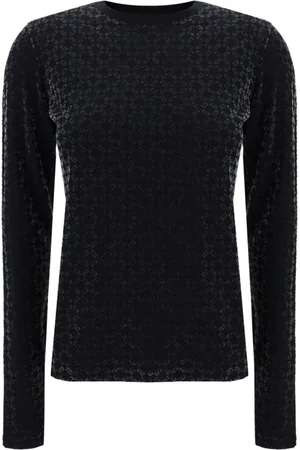 Givenchy Dames, Tops, Zwart, Maat: M Katoen
