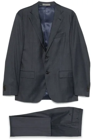 corneliani Heren, Pakken, Blauw, Maat: 3XL Wol