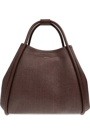 Max Mara Dames, Tassen, Bruin, Maat: ONE Size Leer