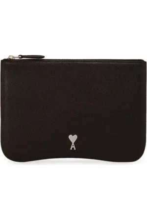 Ami Dames, Accessoires, Zwart, Maat: ONE Size Leer