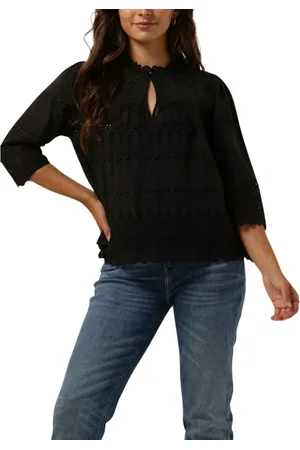 Scotch&Soda Dames, Blouses & Shirts, Zwart, Maat: XS