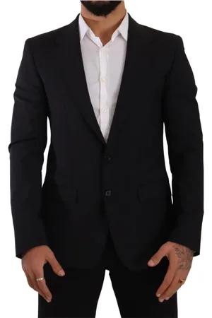 Dolce & Gabbana Heren, Jassen, Zwart, Maat: M Wol