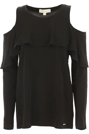 Michael Kors Dames, Blouses & Shirts, Zwart, Maat: S