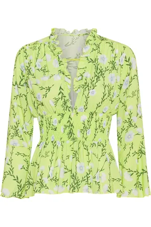 American Dreams Dames, Blouses & Shirts, Groen, Maat: XL