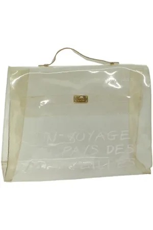 Hermès Dames, Pre-owned, Wit, Maat: ONE Size Vinyl