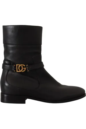 Dolce & Gabbana Dames, Schoenen, Zwart, Maat: 36 EU Leer