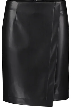 Betty & Co Dames, Rokken, Zwart, Maat: 3XL Leer