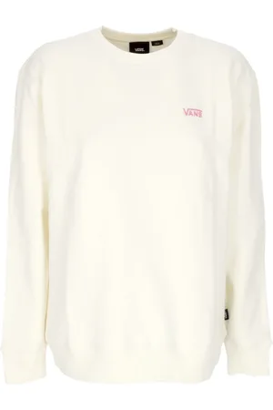 Vans Dames, Sweatshirts & Hoodies, Wit, Maat: S Katoen