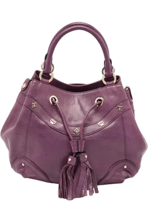 MCM Dames, Pre-owned, Paars, Maat: ONE Size Leer