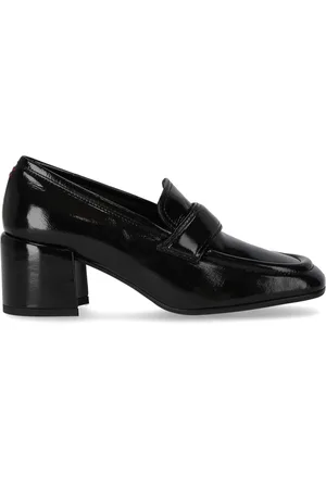 HALMANERA Dames, Schoenen, Zwart, Maat: 38 1/2 EU Leer