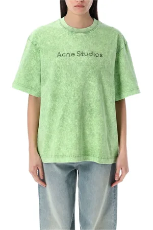 Acne Studios Dames, Tops, Groen, Maat: M Katoen