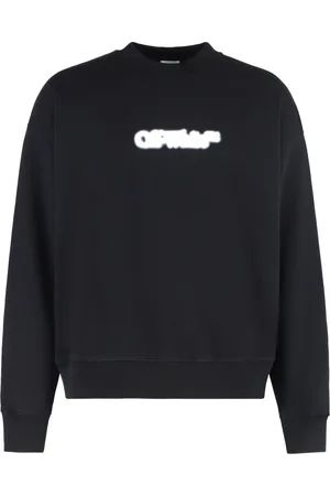OFF-WHITE Heren, Sweatshirts & Hoodies, Zwart, Maat: XL Katoen