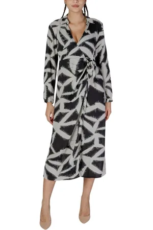 JACQUELINE DE YONG Dames, Jurken, Zwart, Maat: XS Poliester