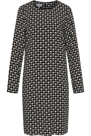 Cinque Dames, Jurken, Zwart, Maat: XS Viscose
