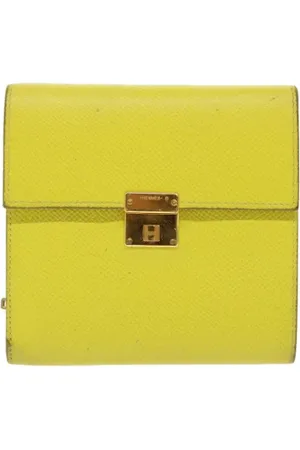Hermès Dames, Pre-owned, Geel, Maat: ONE Size Leer