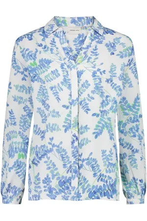 Fabienne Chapot Dames, Blouses & Shirts, Blauw, Maat: S