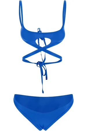 The Attico Dames, Badkleding, Blauw, Maat: S