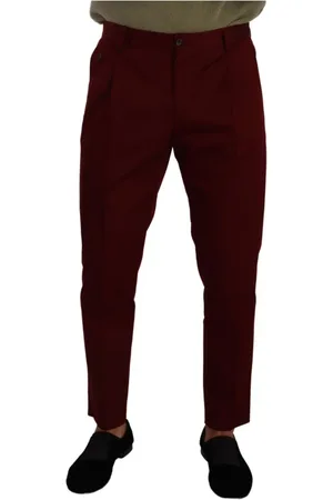 Dolce & Gabbana Heren, Broeken, Bruin, Maat: M Katoen