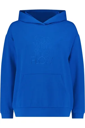 Betty Barclay Dames, Sweatshirts & Hoodies, Blauw, Maat: S
