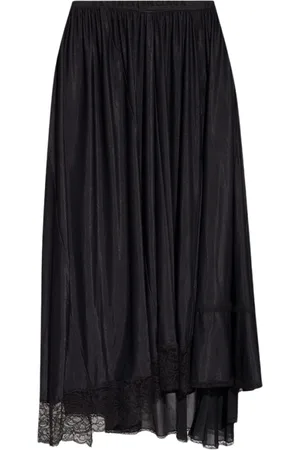 Balenciaga Dames, Rokken, Zwart, Maat: XS Polyamide