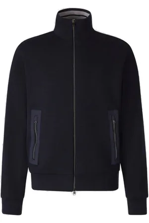 HERNO Heren, Sweatshirts & Hoodies, Blauw, Maat: M Wol