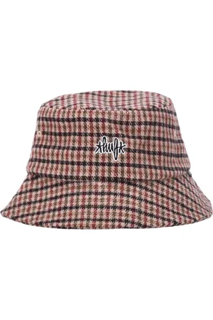 Huf Heren, Accessoires, Bruin, Maat: S/M Tweed