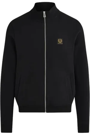 Belstaff Heren, Sweatshirts & Hoodies, Zwart, Maat: M Katoen