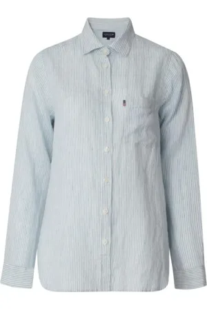 Lexington Heren, Overhemden, Blauw, Maat: XS