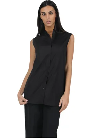 Aspesi Dames, Blouses & Shirts, Zwart, Maat: XS