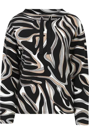 Betty Barclay Dames, Sweatshirts & Hoodies, Zwart, Maat: 2XL
