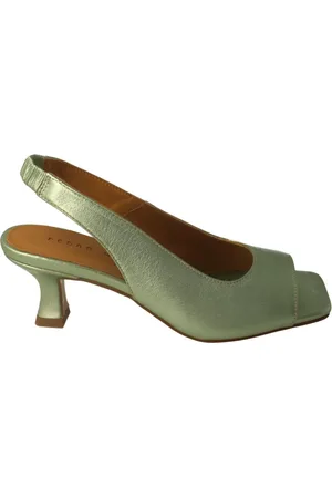 Pedro Miralles Dames, Schoenen, Groen, Maat: 39 EU Leer