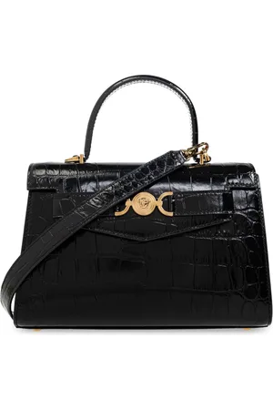 VERSACE Dames, Tassen, Zwart, Maat: ONE Size Leer
