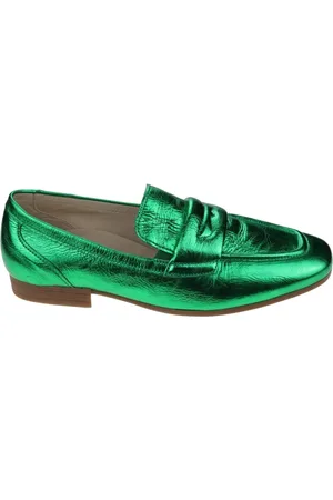 Gabor Dames, Schoenen, Groen, Maat: 36 EU Leer