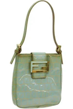 Fendi Dames, Pre-owned, Groen, Maat: ONE Size