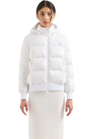 Armani Exchange Dames, Jassen, Wit, Maat: M Polyamide
