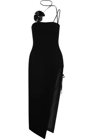 DAVID KOMA Dames, Jurken, Zwart, Maat: 2XS Wol