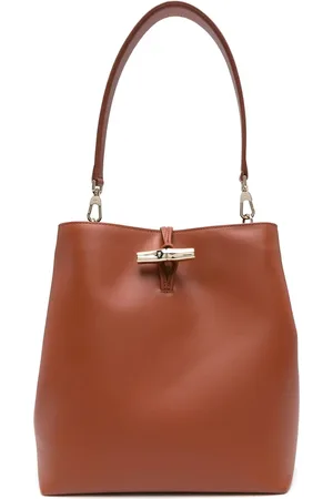 Longchamp Dames, Tassen, Bruin, Maat: ONE Size