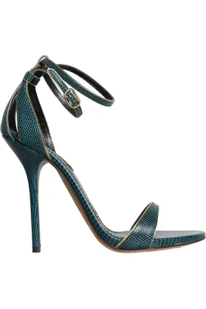 Dolce & Gabbana Dames, Schoenen, Groen, Maat: 38 EU Leer