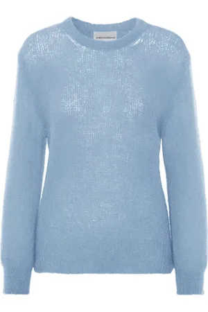 American Dreams Dames, Truien, Blauw, Maat: L Wol