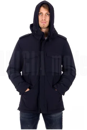 Aspesi Heren, Jassen, Blauw, Maat: L